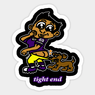 Tight End Sticker